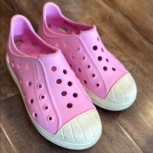 CROCS Pink Water Sneaker Shoes